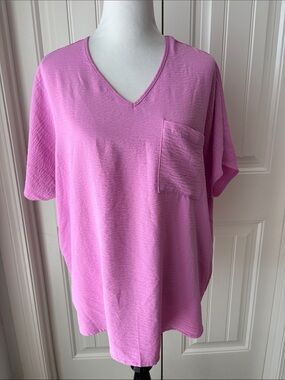 Zenana Outfitters Pink Women's Top